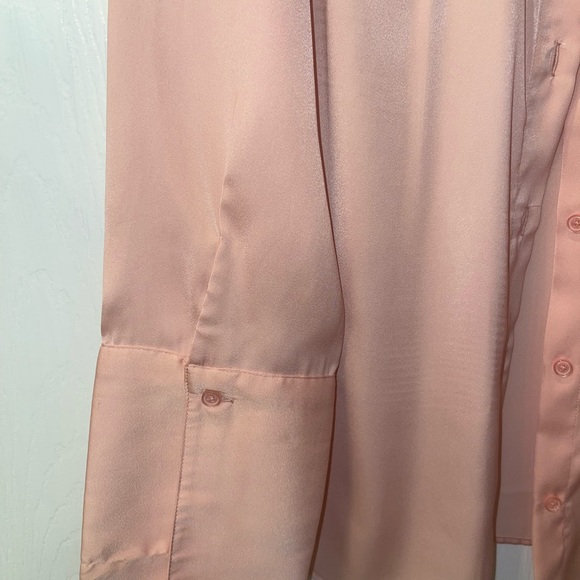 TARGET SILK BUTTON DOWN SHIRT SIZE L - Picture 4 of 5